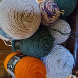 Colorful Yarn Bundle